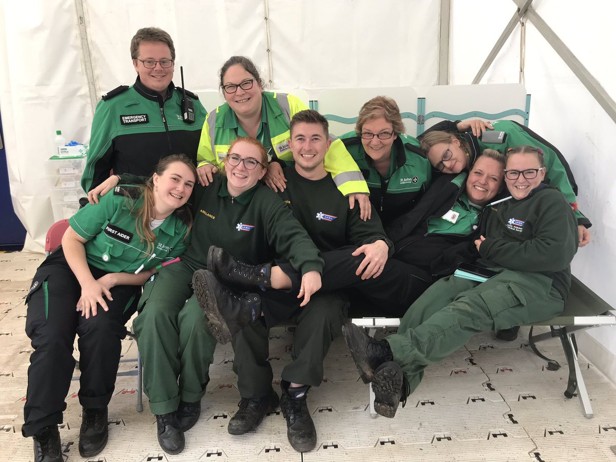 Julieg28's tweet photo. I have had an awesome few days and wanted to shout about it! I have been supported by a fabulous team providing medical support @BDsfestival Team work really does make the dream work!  @Samuel_Rogers_  #mysjaday #operationalcommander https://t.co/i8ODdbqvWm