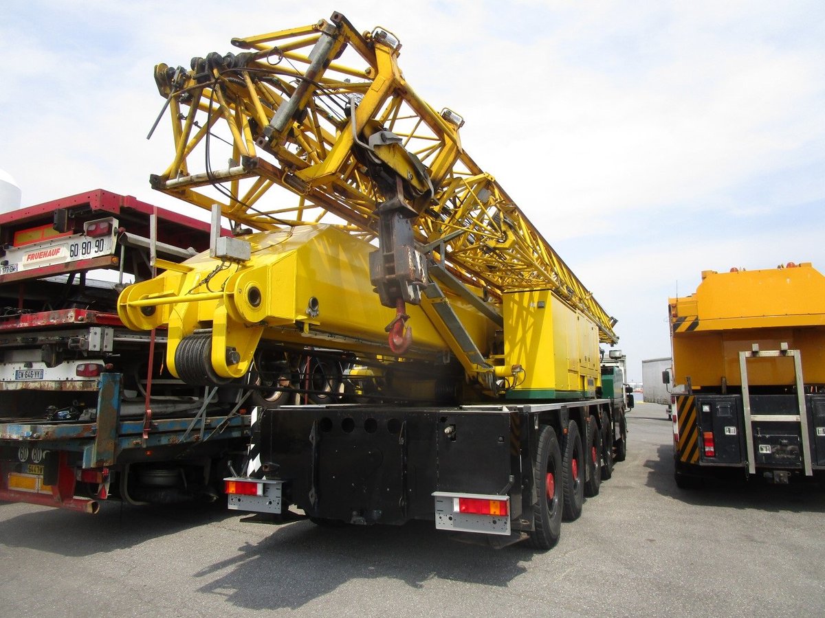 GRCOMEX's tweet photo. We are delighted to inform of the sale of our first #Liebherr #MK100 Mobile Construction #Crane. A very impressive crane, reaching places only much larger telescopic cranes can, Being on transit at this time to its new home, we hope them many lifts to its proud owner. https://t.co/6V7sxXxUnA