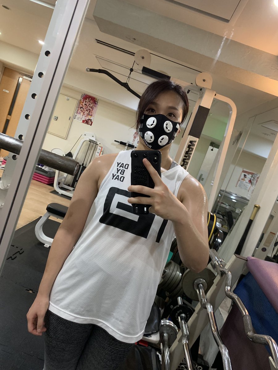 山下実優 Miyu Yamashita Pa Twitter 汗だくマスクマン レブナマスク ボディプラント