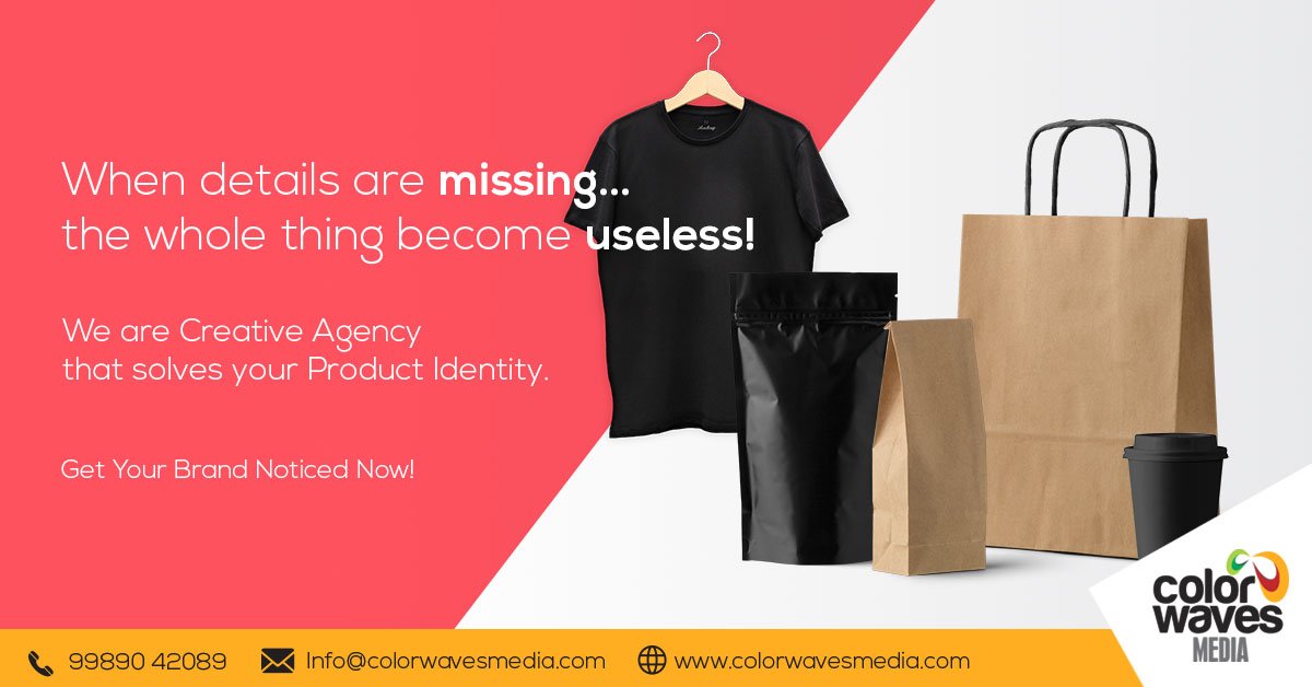 color_waves's tweet photo. When Details are Missing..
The Whole Thing Become Useless!

We are Creative Agency that Solves Your Product Identity.

Get Your Brand Noticed Now! with COLOR WAVES MEDIA.
#colorwavesmedia #advertising #branding #advertisingagency https://t.co/ZSkgdzqssz
