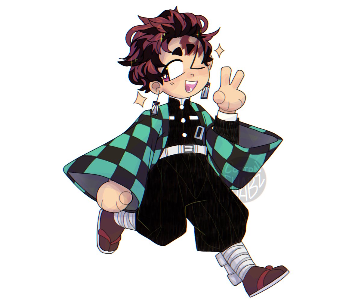 Cottonyuu's tweet photo. Tanjiro! 💖 I love this NN so much so I decided to make stickers! >> https://t.co/SZGe3pzpRC
#tanjiro #kimetsunoyaiba #DemonSlayerKimetsuNoYaiba #demonslayer #merch #stickers #chibi #myartwork #redbuddle https://t.co/DIYAMmXKmy