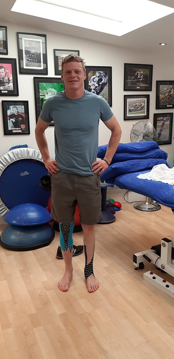 Scottphysio's tweet photo. All looking good for racer @SamWest62- a full factory tune in @Scottphysio this morning ready for first practice tonight. ๐๐#saferriders #roadracing #scottphysio #ttphysios #Iomttclassic https://t.co/XC5Fck0bDs