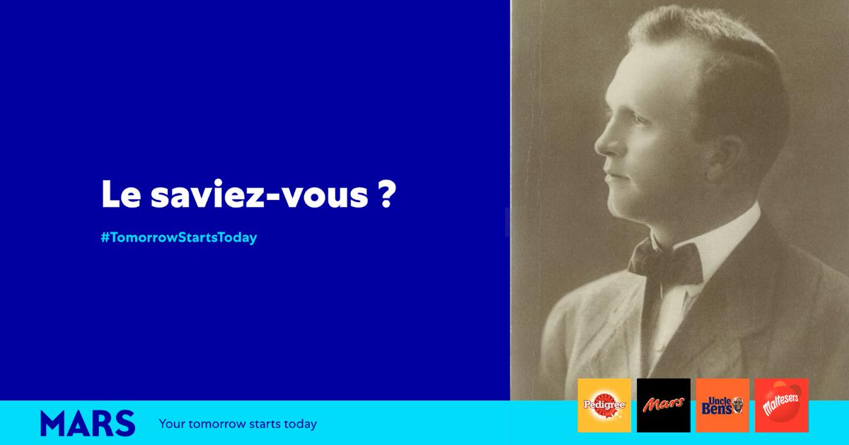 L'histoire de #Mars et sur ses #Associés ? Tout a commencé il y a plus d’un siècle quand le jeune Frank C. Mars se lance dans la fabrication de #confiseries dans sa cuisine à #Tacoma (Etat de #Washington) 🇺🇸🇺🇸
Pour connaître la suite, rendez-vous ➡️ bit.ly/33HSArl