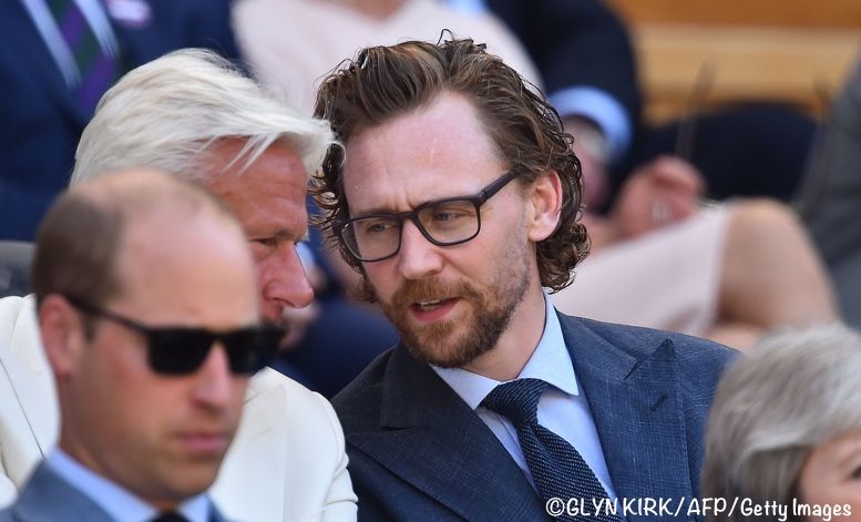 When the photographer knows who the real Prince is 😉
#TomHiddleston 
#Wimbledon2018
#HiddlesLetterP
@HiddlestonSpam