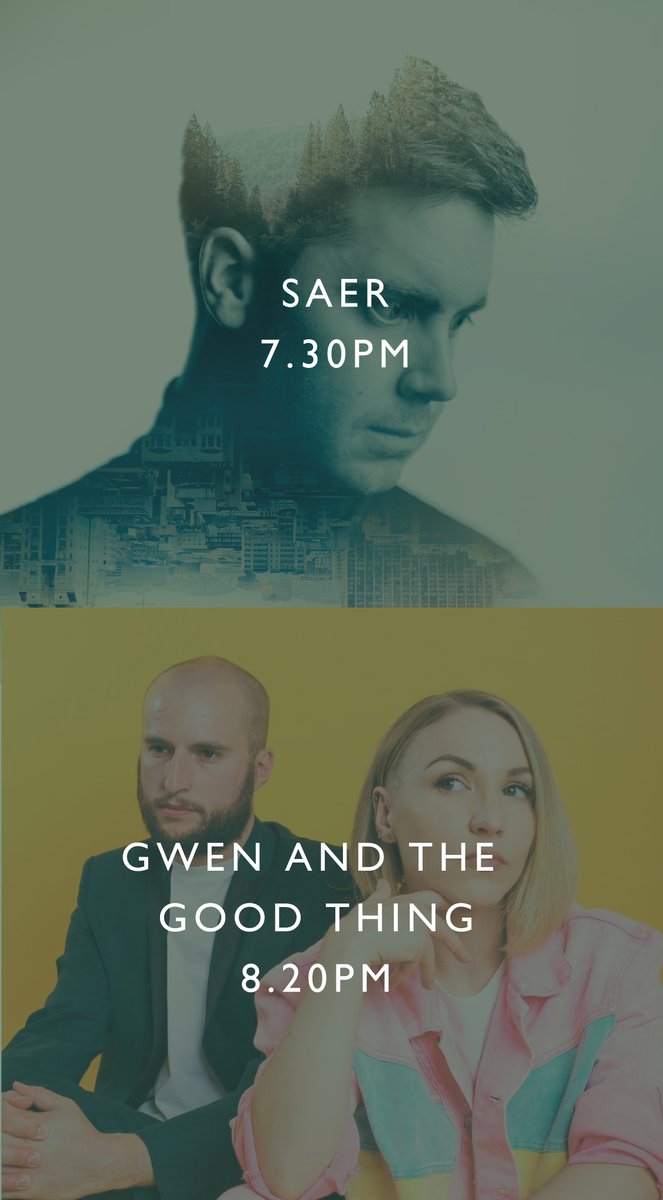 TheNedLondon's tweet photo. Join us for another night of music live from The Nickel Stage, with performances from #SAERmusic, @GwenGoodThing, @AmberDeeMusic and #EmilyMagpie #NewMusicMonday #TheNed https://t.co/t14kxYH6xp https://t.co/zAaeLNj99Q