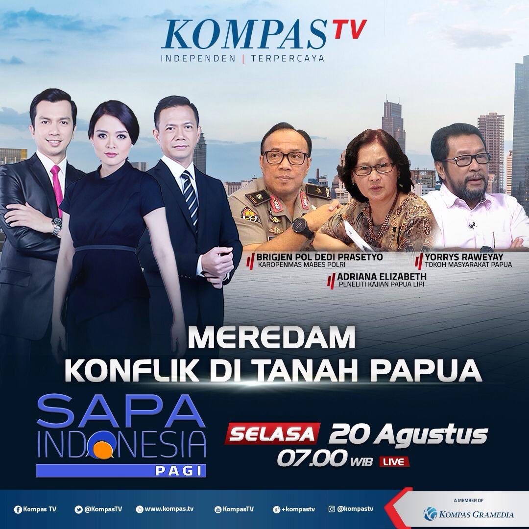 Apa sebenarnya penyebab peristiwa di Manokwari, Papua hari ini? Mengapa konflik di Papua, seperti belum bisa tuntas hingga saat ini? Saksikan <a href="/sapa_indonesia/">sapaindonesia</a> di <a href="/KompasTV/">KOMPAS TV</a> besok...