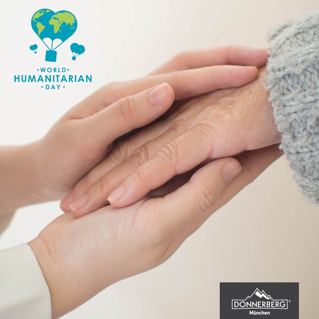 Today is World Humanitarian Day - marked as a form of respect and recognition for all people involved in humanitarian work! 🙏👏👏
Dear Volunteers and Charities, on behalf of the Donnerberg Team, Happy World Humanitarian Day! ❤️
#WHD2019  #humanitarians #Germany #UnitedNations