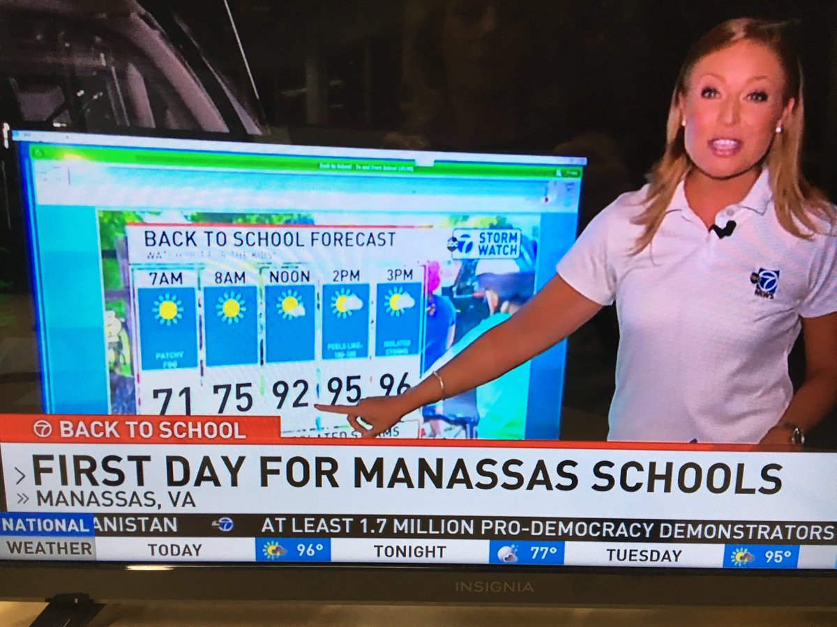 Melanie7News's tweet photo. It’s #backtoschool to in #Manassas. Join @ABC7EileenW ⁦@ABC7Kristen⁩  live #GMW https://t.co/tDDyPujuwp