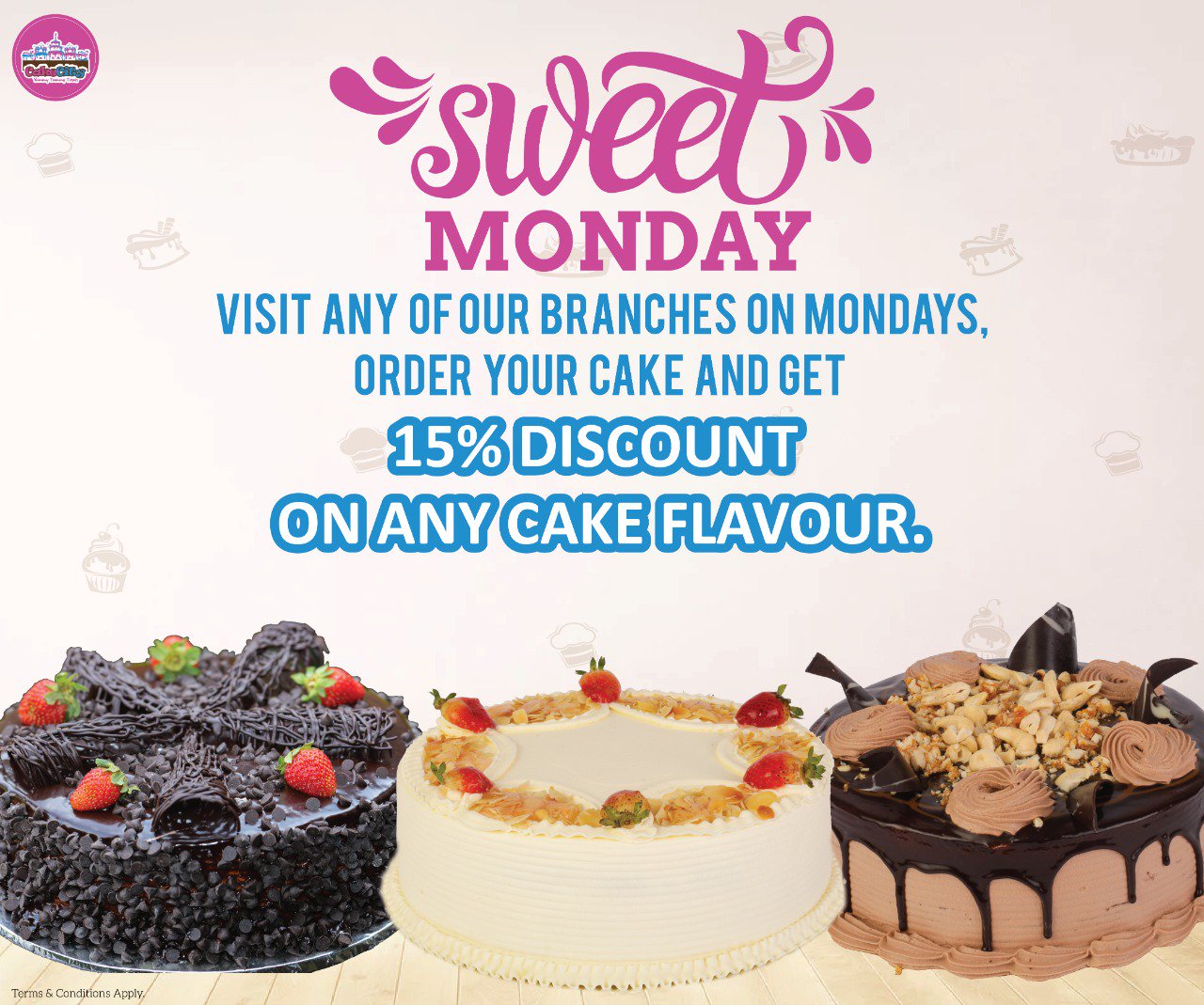 Cake City A Twitter Did You Know Our Sweet Monday Discount Allows You To Order A Cake Enjoy A 15 Discount And Have It Delivered For Absolutely Free Whether You Want Your Cake City A Twitter Did You Know Our Sweet Monday Discount Allows You To Order A Cake Enjoy A 15 Discount And Have It Delivered For Absolutely Free Whether You Want Your