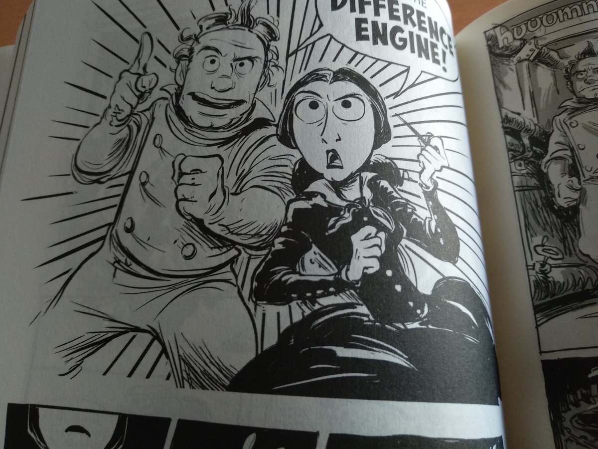 Inizia a <a href="/Radio3scienza/">Radio3 Scienza</a> il nuovo ciclo di gettoni su #AdaLovelace! Per festeggiare vi consiglio il favoloso graphic novel di <a href="/sydneypadua/">SydneyPadua</a>, che non viene più via dal mio comodino 
sydneypadua.com/2dgoggles/