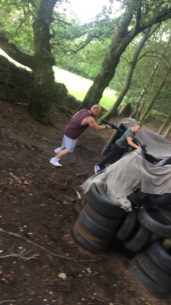 CFirecadets's tweet photo. Day 2s activity @CFirecadets @corfield68 Lazer and Fencing @CDDFRS https://t.co/43zANn0R5b