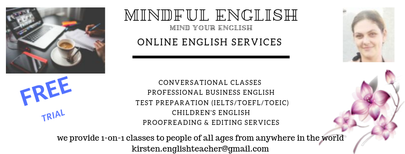 Mindful_LC's tweet photo. ARE YOU STRUGGLING TO LEARN ENGLISH AND YOU JUST DON’T UNDERSTAND WHY?  Are you attending all your lessons, doing all your homework, and you are still struggling to see much of an improvement?  Then I have just the thing for you. So book your FREE trial lesson with Kirsten TODAY https://t.co/k5QQ2m0gPH