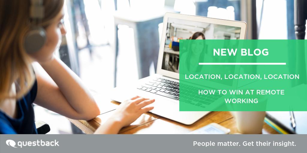 Questback's tweet photo. Location, Location, Location. The benefits of remote working to employers and employees are plentiful. Get it right with these 5 key considerations. https://t.co/FwYz3ivR0z #Productivity #EmployeeEngagement https://t.co/HSA07CcejK