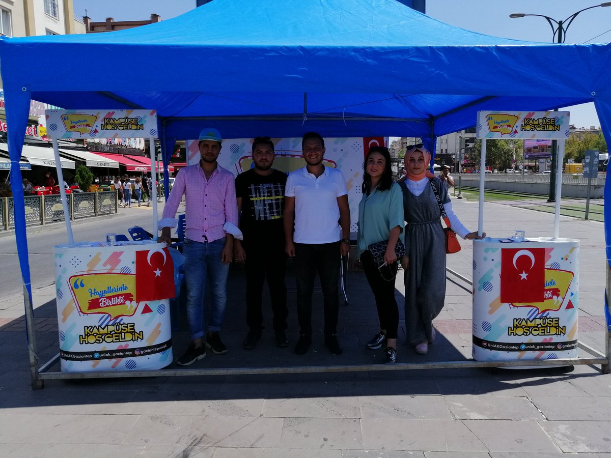 Biz hazırız 💪
Gaziantep Üniversitesi Meydanı'ndayız, bekliyoruz😍

#SeninYerinÜniAK
#KampüseHoşGeldin