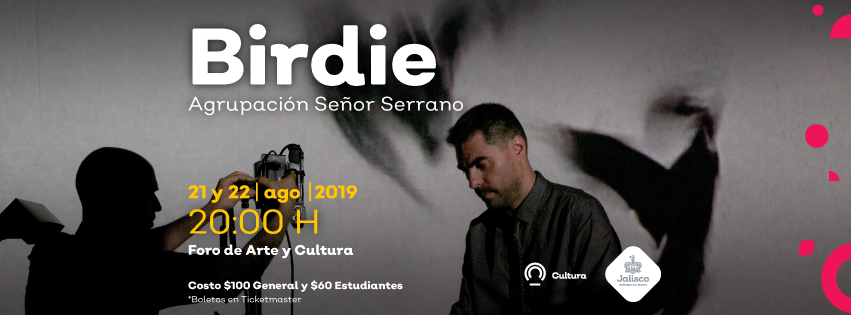 CulturaJalisco's tweet photo. 🎭Este 21 y 22 de agosto descubre "Birdie",  un espectáculo multimedia que combina objetos, los pájaros de Hitchcock revisitada, maquetas, 2 mil animales en miniatura y 3 performers.📍 Foro de Arte y Cultura 🕙 20 hrs. Boletos en línea. -> https://t.co/wulhMvO2zc" https://t.co/c6Q2DXTcmE