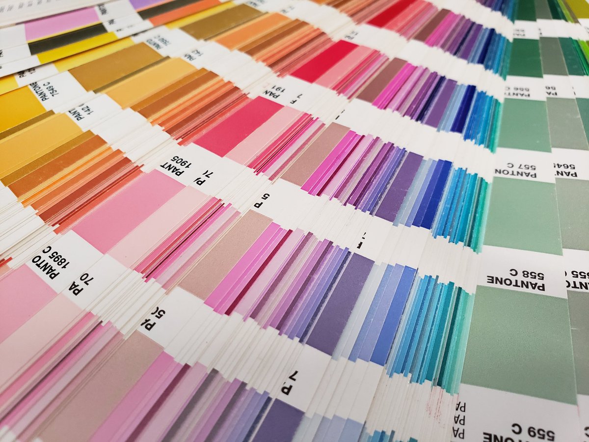 PMS color matches! #signpaints #foamboard #pmscolormatch #signpaintcincinnati