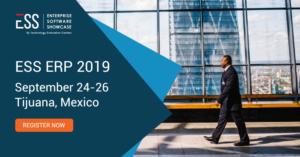 TECtweets's tweet image. What is the best #ERP system for your business? Get the answers in just 3 days at the Enterprise Software Showcase. Early 🐦 special ending in 6 days. Register now: hubs.ly/H0kkGFr0 # ESSERP2019 #ESS
