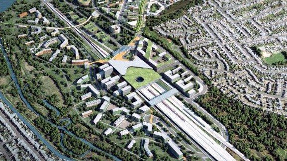 With #HS2 and <a href="/networkrail/">Network Rail</a> platforms, the East Midlands Hub station will be one of the best served on our network. There will be up to 14 HS2 services an hour, while the region will benefit from classic rail connections to the centres of #Leicester #Nottingham #Derby and beyond.