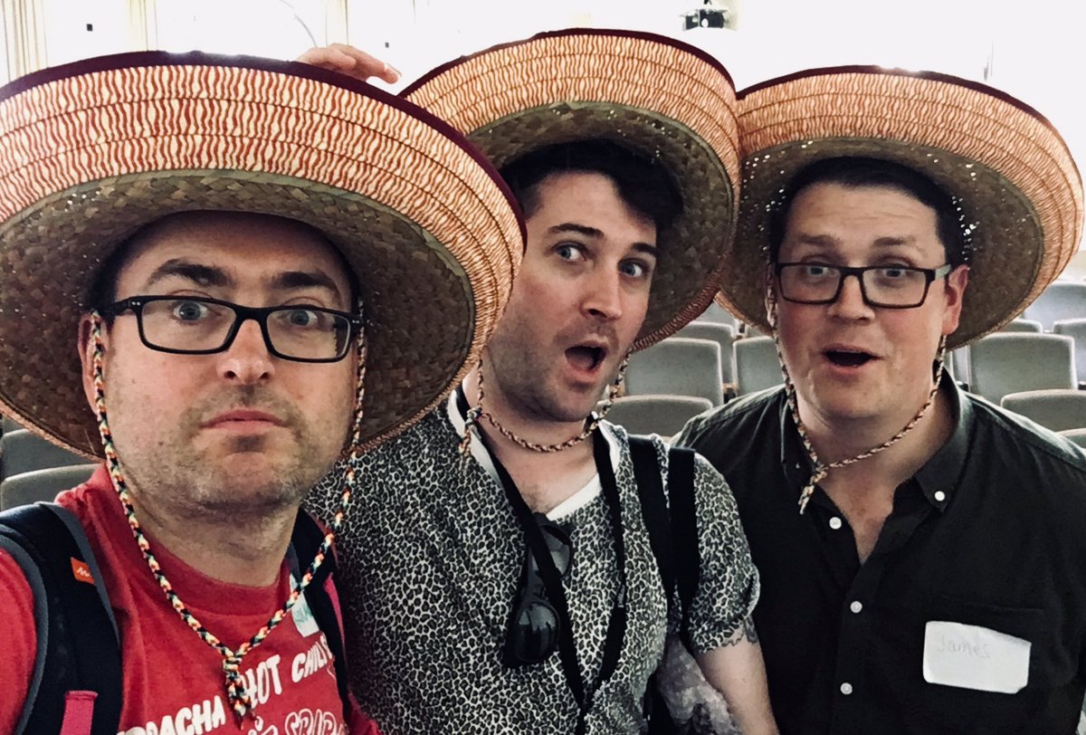 3 amigos at <a href="/meta_cartel/">MetaCartel</a> demo day at #berlinblockchainweek 🌶🌶🌶

Shout out to <a href="/portis_io/">portis</a> for our new socks. 

Great to round up the virtual <a href="/Radi_Cards/">RadiCards</a> team for a real-life photo <a href="/Gustav_tech/">Gustav Tech</a> @ChrisMaree__ <a href="/lililashka/">lili.hl ✰ ツ</a> <a href="/awaygray/">awaygray.eth</a> <a href="/jimbob_87/">James - jimbobbins.eth</a> 

#eth <a href="/BerBlockWeek/">Berlin Blockchain Week 💜 June 13-21, 2026</a> <a href="/ber_chain/">BerChain | Berlin Blockchain</a>