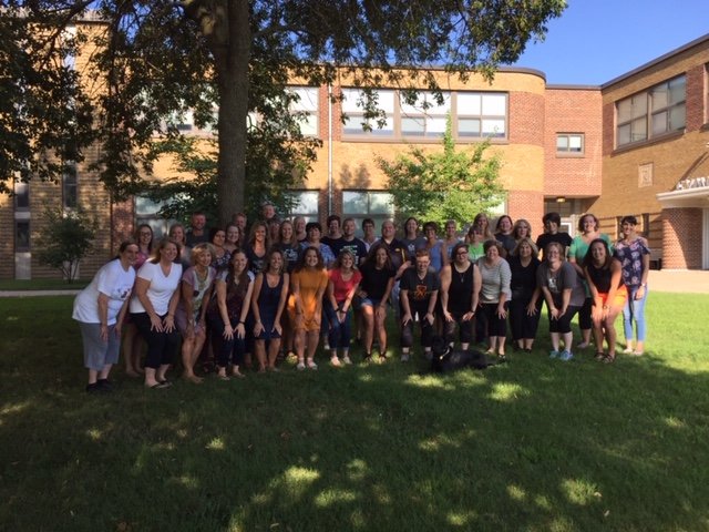 A great group of educators ready for a new school year.
#IFAcadetpride