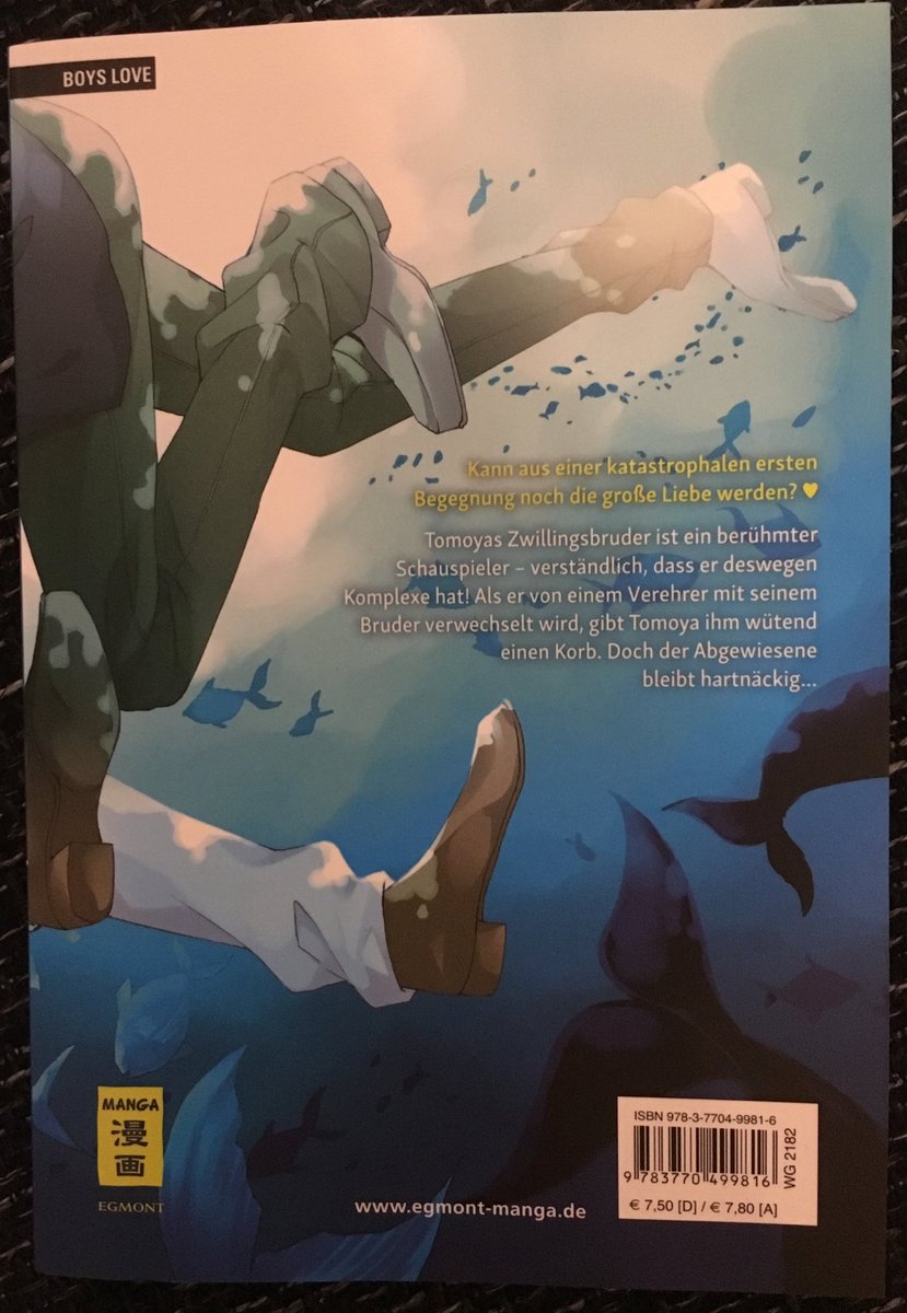 giiratalk's tweet photo. #FairBlue OneShot
#Time2ReadWeek Nr.2
Wieder ein #BoysLove #Manga mit vielen Emotionen, die sich langsam mehr und mehr aufbauen. An sich fand ich die Story eine schöne kleine Herzerwärmung für Zwischendurch. https://t.co/gtEPq6CuAG