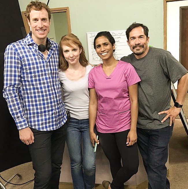 TSC_la's tweet photo. @themarcgutierrez on set and directed by our very own @john5ruby! We love working together even outside of class!
#studiofam #actorlife
#StorytellersConservatory #ShaanSharma #ActingClass #ActorsGroup #ActingStudio https://t.co/gUPtX0Wyv5