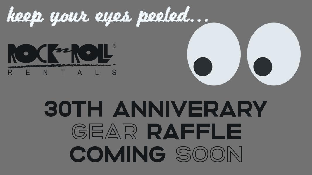 Pay attention to our instagram <a href="/rocknrollaustin/">Austin</a> and make sure you are subscribed to our email list.  We are celebrating 30 years with prizes for you conta.cc/31GpV42