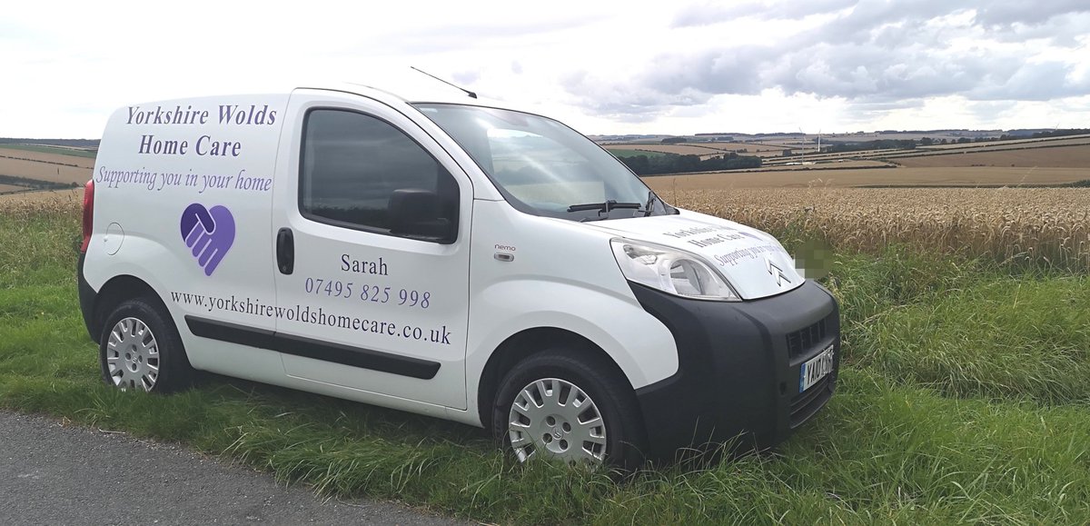 HomeWolds's tweet photo. Big thanks to the team at @SXScarborough for transforming my first van 🥰 Hopefully the first of many 🙂 #firstclassservice #loveit #Yorkshire #wolds #homecare #homehelp https://t.co/UFxc7zF0bx