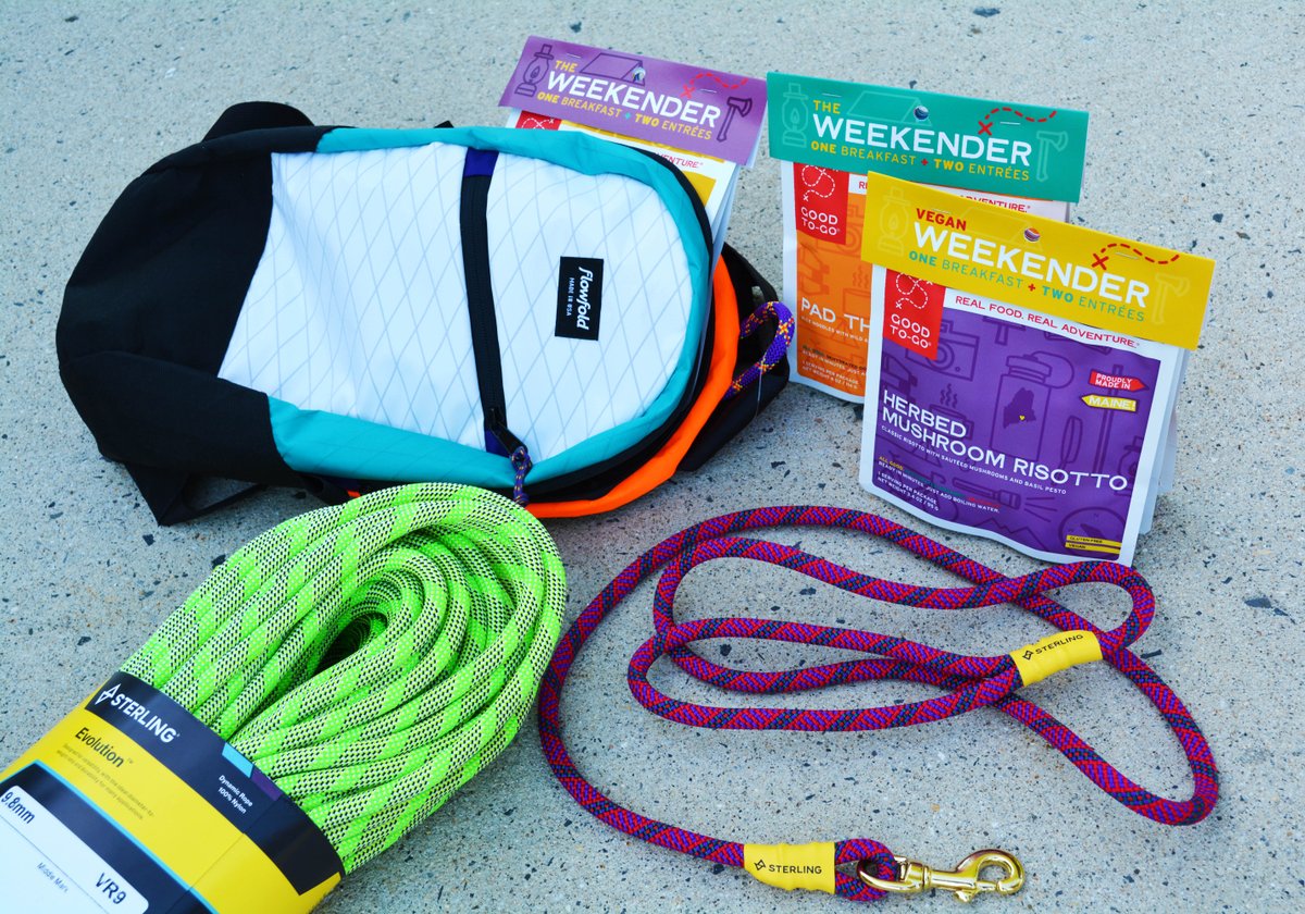 #GlobalClimbingDay is this Saturday, August 24th! In celebration of this epic day of sending, we’ve partnered with two other amazing Maine brands, <a href="/flowfold/">Flowfold</a> and @goodtogofoods to bring you the ultimate #climb inspired prize pack. 
hubs.ly/H0kj0Q90