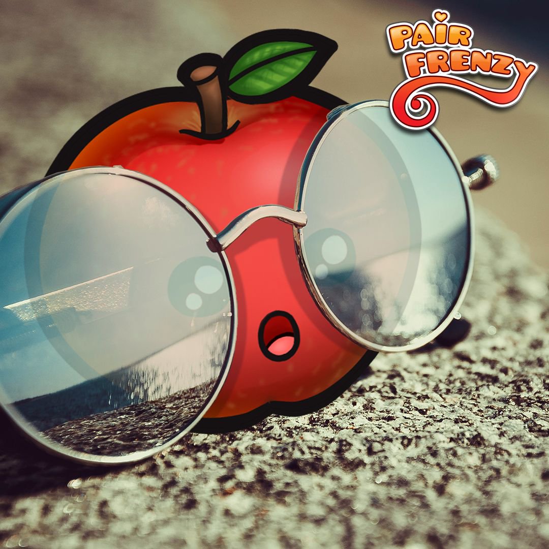RebelArts_Games's tweet photo. My future is so bright I've got to wear shades!
#pairfrenzy #cuteapple #kawaii #kawaiicute #kawaiiart #kawaiiartist #mangaart #cuteart #indiegameart #kawaiigamer #anime #animegame #animegamers #manga #mangagame #cutegame #indiegamelover #casualgame #puzzlegame #iosgames https://t.co/WAxS6BWvER