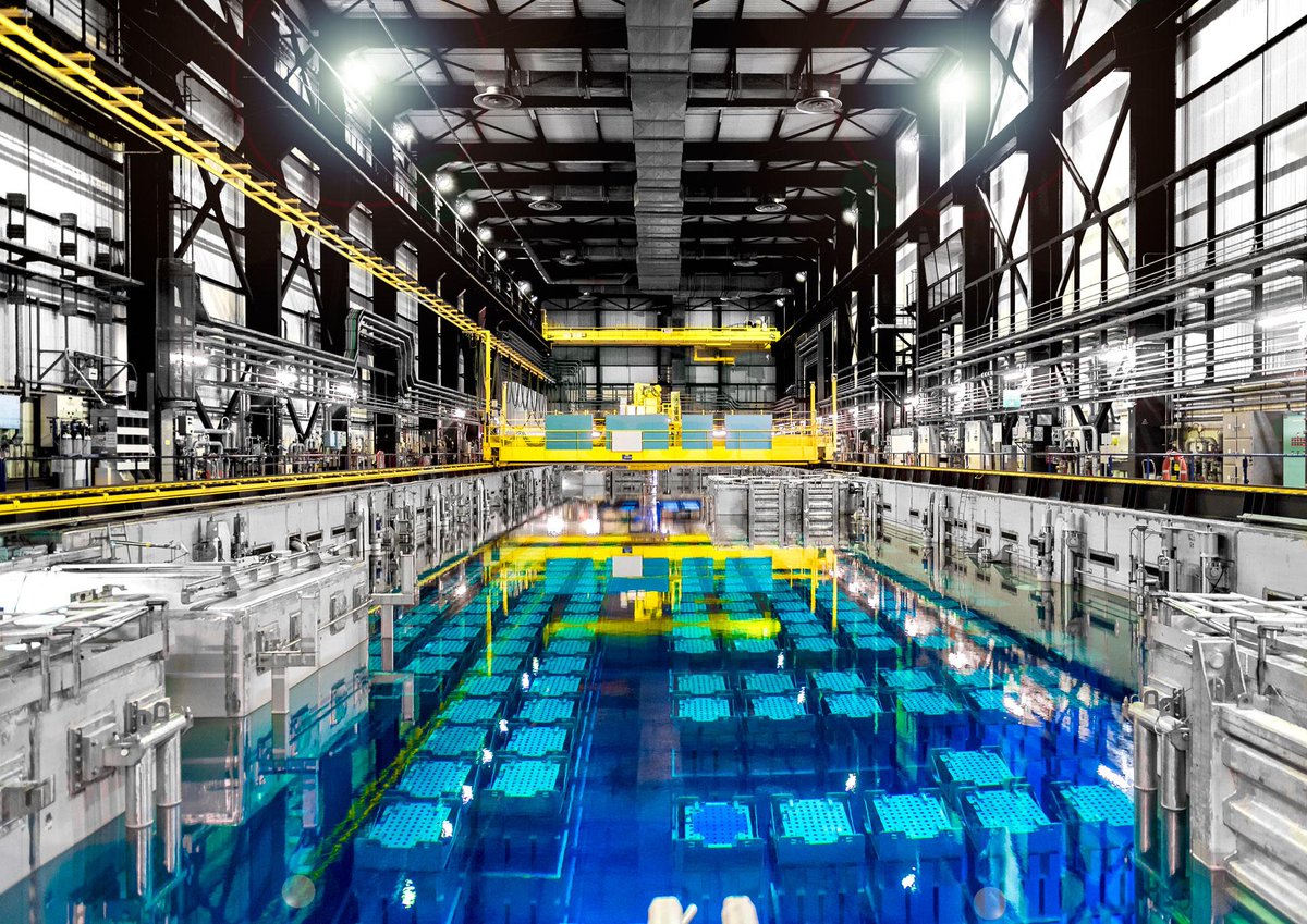 IAEANE's tweet photo. ⚛️With 58 nuclear power reactors 
📊Producing nearly 72% of France’s electricity in 2018

What can we learn from how #France manages waste from #NuclearPower ? 

🇫🇷France’s Efficiency in the Nuclear Fuel Cycle: 
What can *oui* learn? 

▶️https://t.co/vrfddv22Ln https://t.co/1pwBfKp23S