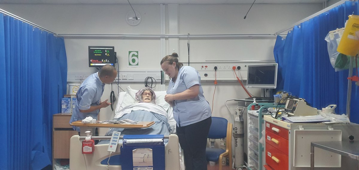 Jessica Cubberley ๐ (@jesscubberley) on Twitter photo Final simulation session for our 3rd year Bucks New student nurses.
@SkillsandSim @Bucksuninurses <a href="/clinedFHFT/">Clinical Education</a> <a href="/EdNurseNW/">Nicola Watts</a> #studentnurses #safelearning Final simulation session for our 3rd year Bucks New student nurses.
@SkillsandSim @Bucksuninurses <a href="/clinedFHFT/">Clinical Education</a> <a href="/EdNurseNW/">Nicola Watts</a> #studentnurses #safelearning