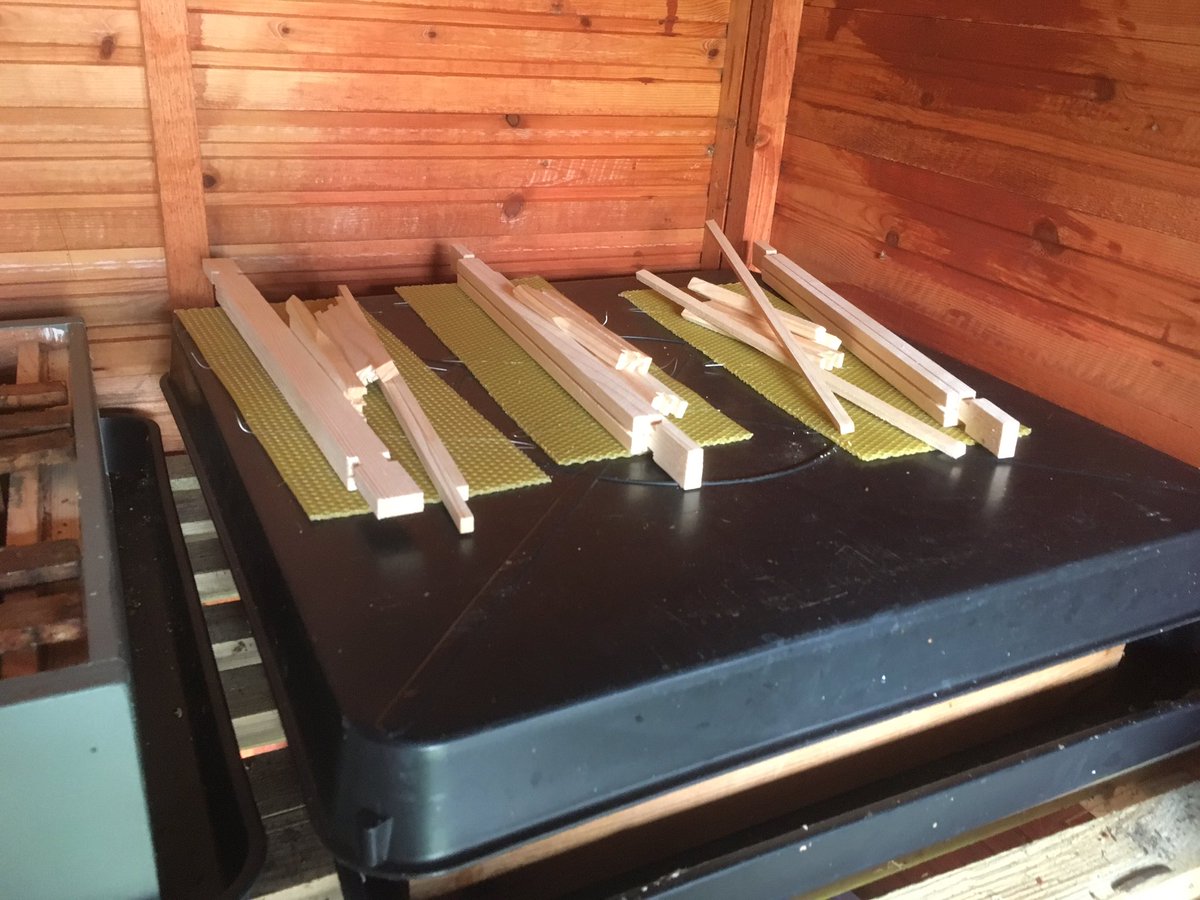 GeekChickUK's tweet image. Instead of being in the office I was doing 🐝 house maintence for a friend #GeekFun