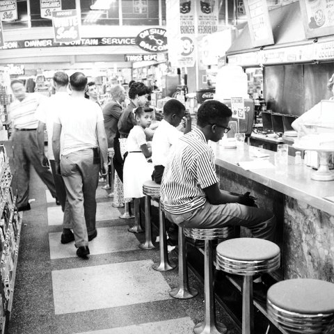OklahomaHoF's tweet image. Luper grew up in Okfuskee County near Hoffman, OK. She received her Bachelor of Arts degree from @LangstonU and her master's degree from @uofoklahoma. On August 19, 1958, she coordinated the first publicized sit-in in the nation at the Katz Drug Store lunch counter in #OKC.