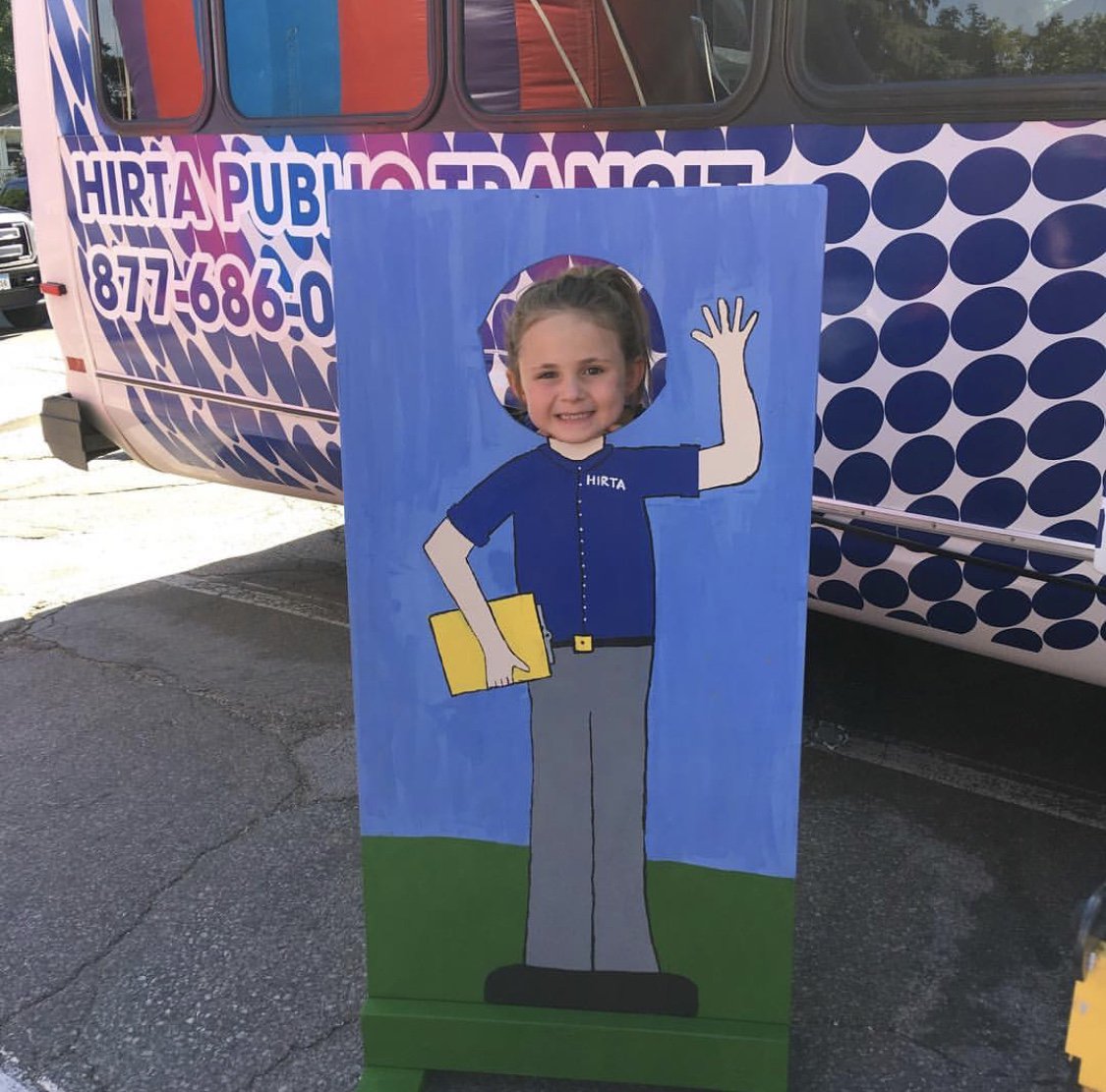 #worldphotographyday  Teaching the little ones about Public Transit in a fun way, will give them a positive reinforcement to hopefully grow up and be a user of Public Transit.  #publictransit #ruraltransit #transit