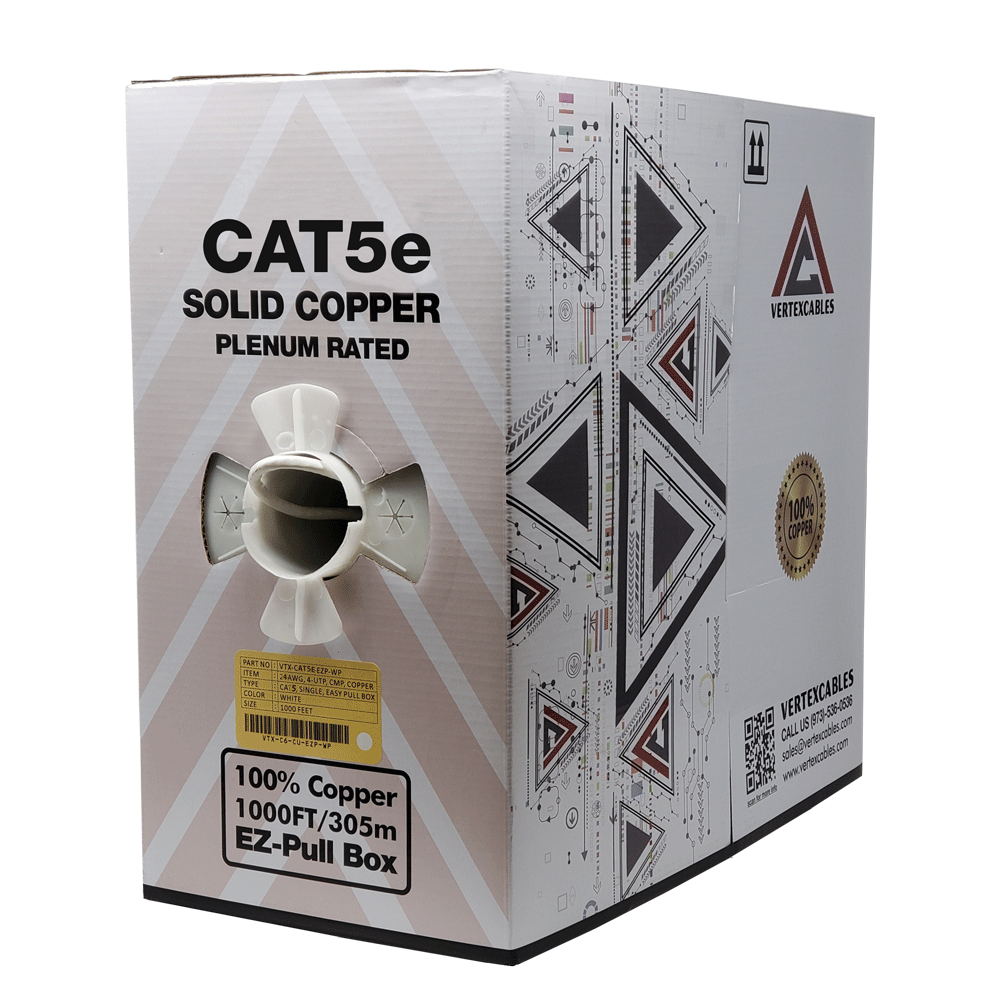 VertexCables's tweet photo. Bulk Orders > Huge Discount > Stock Available!
Cat5e Plenum Solid 100%  Pure Copper Cable

Shop Now: https://t.co/loxeNBRYzt

Cat5e 1000ft Box | @VertexCables Cables on #Google https://t.co/RemkJOSuFs