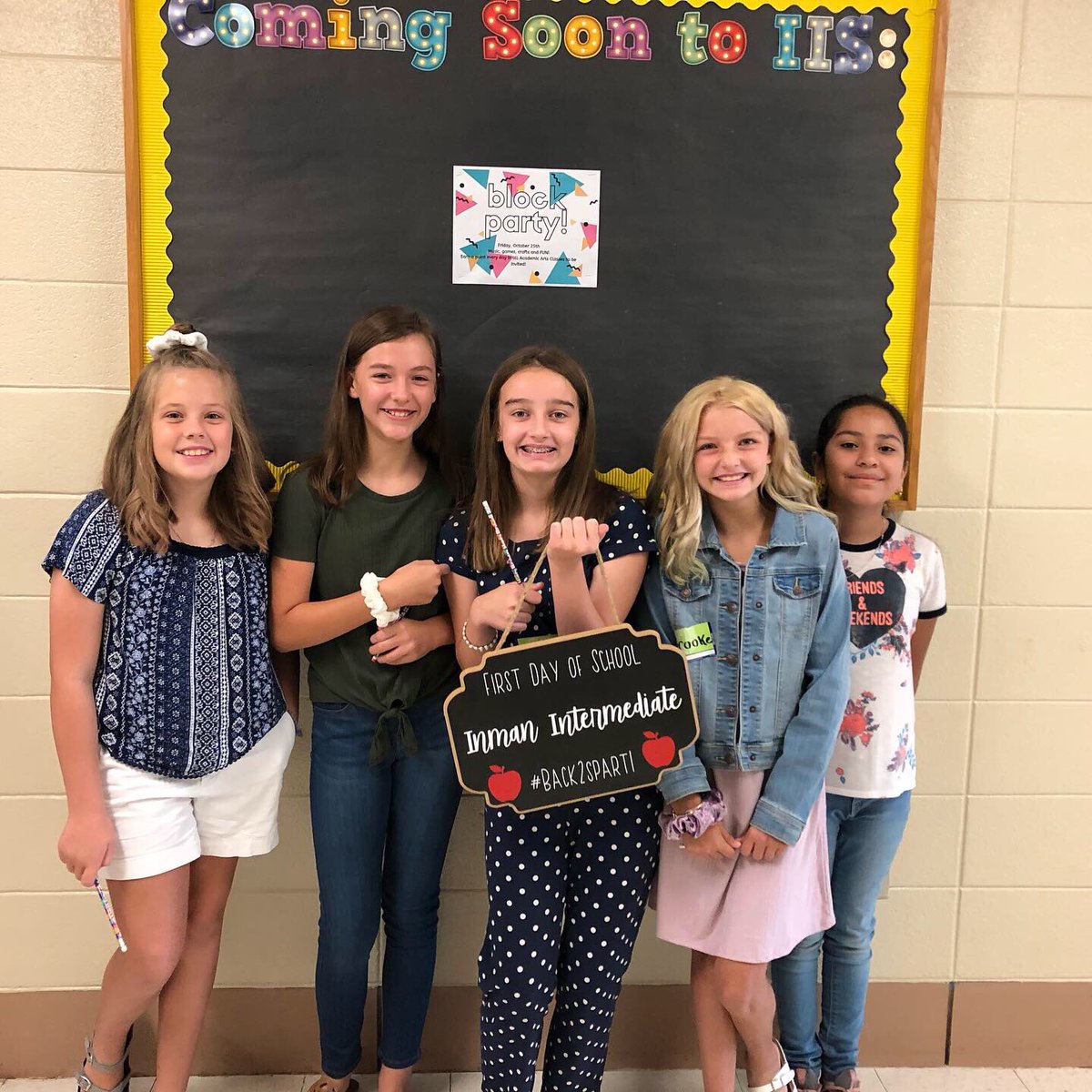 IISMustangs's tweet photo. Welcome, Mustangs! #Back2Spart1 #MustangPRIDE https://t.co/y7CVovf3Yq