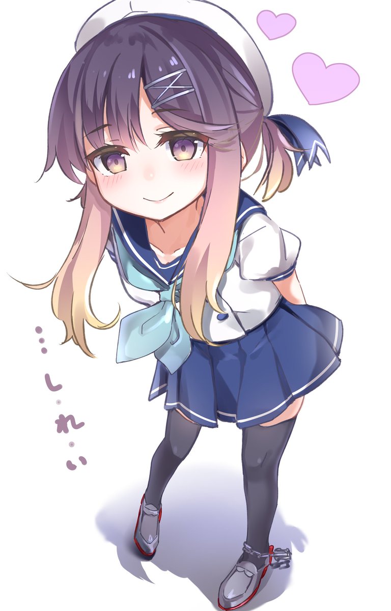 対馬(艦これ) 「#これを見た人は対馬ちゃんをTLに放流しよう
1枚だけ! 」|菜月のイラスト