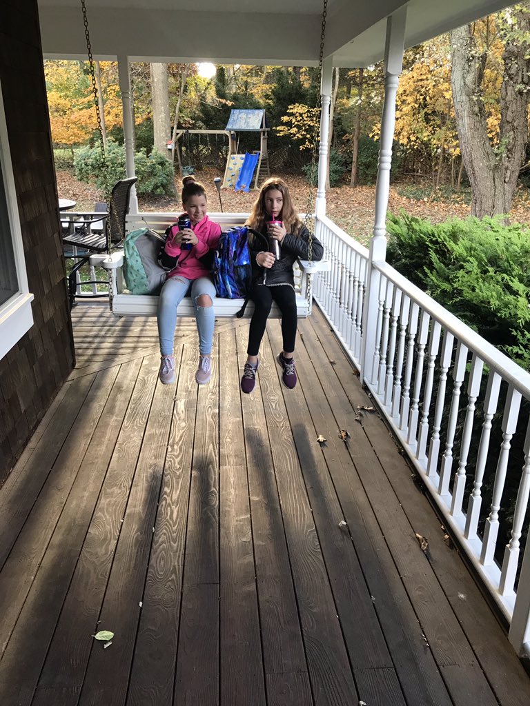Inspired by the <a href="/PromiseLandPrjt/">The Promiseland Project</a> #americasfrontporch program. The favorite part of my house! I’m in. <a href="/royspence/">Roy Spence</a> #ESTO19 #purityofpurpose