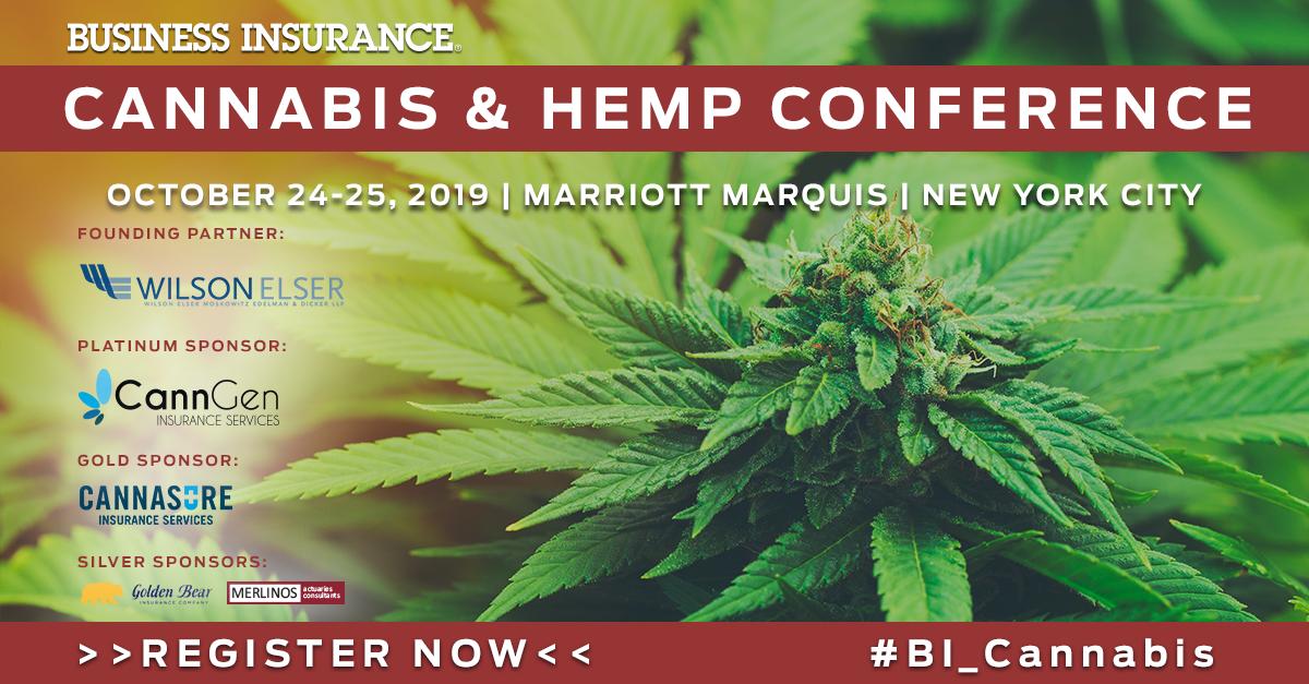 BusInsMagazine's tweet photo. Our Cannabis + Hemp Conference is filling up quickly! Join us for an afternoon site-visit to a #cannabis facility and a full day of educational sessions covering special issues affecting cannabis #insurance and #riskmanagement. https://t.co/NIACeoJAzT #BI_Cannabis https://t.co/NGKE4I1VYA