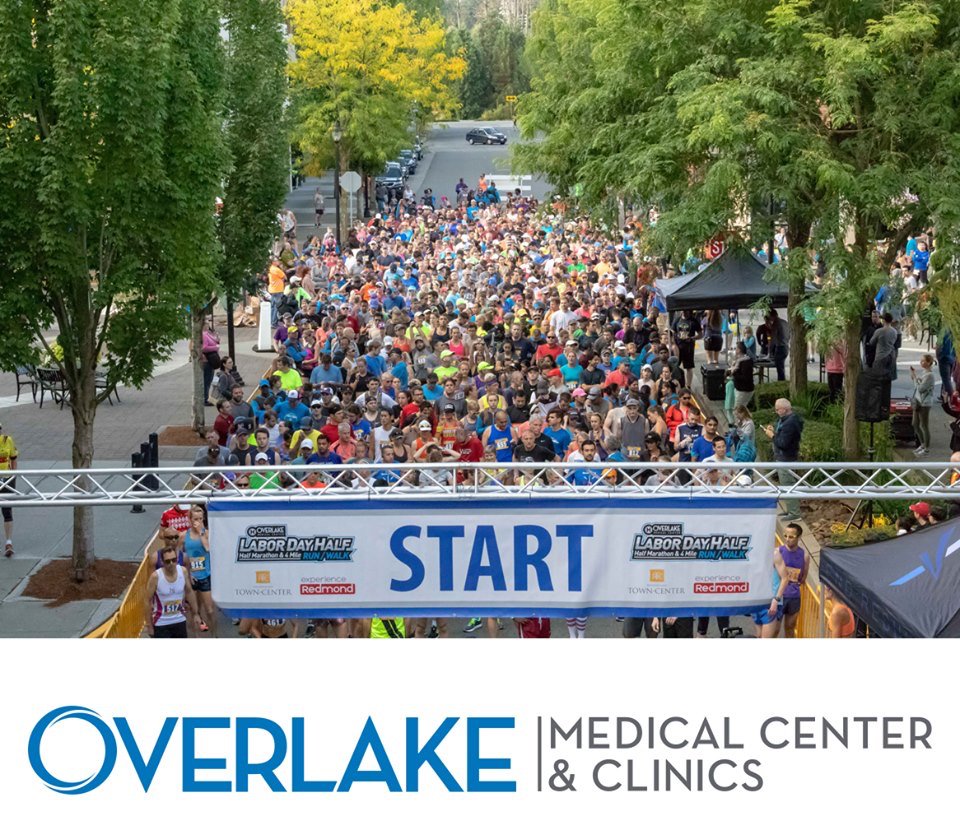 OrswellEvents's tweet photo. @OverlakeHMC is proud to be the title sponsor of the 2019 Labor Day Half on 9/2. Offering one of the flattest 1/2 marathon courses in western WA, runners can register for the half run or the 5K. Funds raised will benefit Overlake Foundation in support of our charity care program. https://t.co/SlkExhiPlm