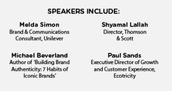 MKTG_EMEA's tweet photo. MKTG’s upcoming “The #Purpose of #Experience” seminar will show how a brand's meaningful values can be beneficial to their business. Speakers include: Melda Simon from @unilever, Shyamal Lallah from @thomsonandscott, Paul Sands from @ecotricity, and author @michaelbeverla1 https://t.co/eG0TLc0BzG