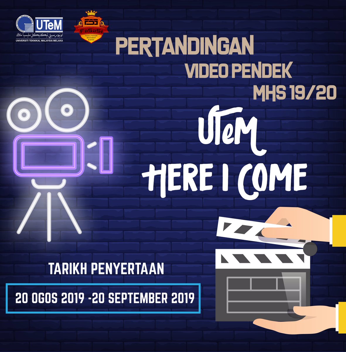 Minggu Haluan Siswa Utem Official On Twitter Info Program Minggu Haluan Siswa Utem Sesi 2019 2020 Pertandingan Video Pendek Utem Here I Come Disini Kami Ada Menyediakan Satu Pertandingan
