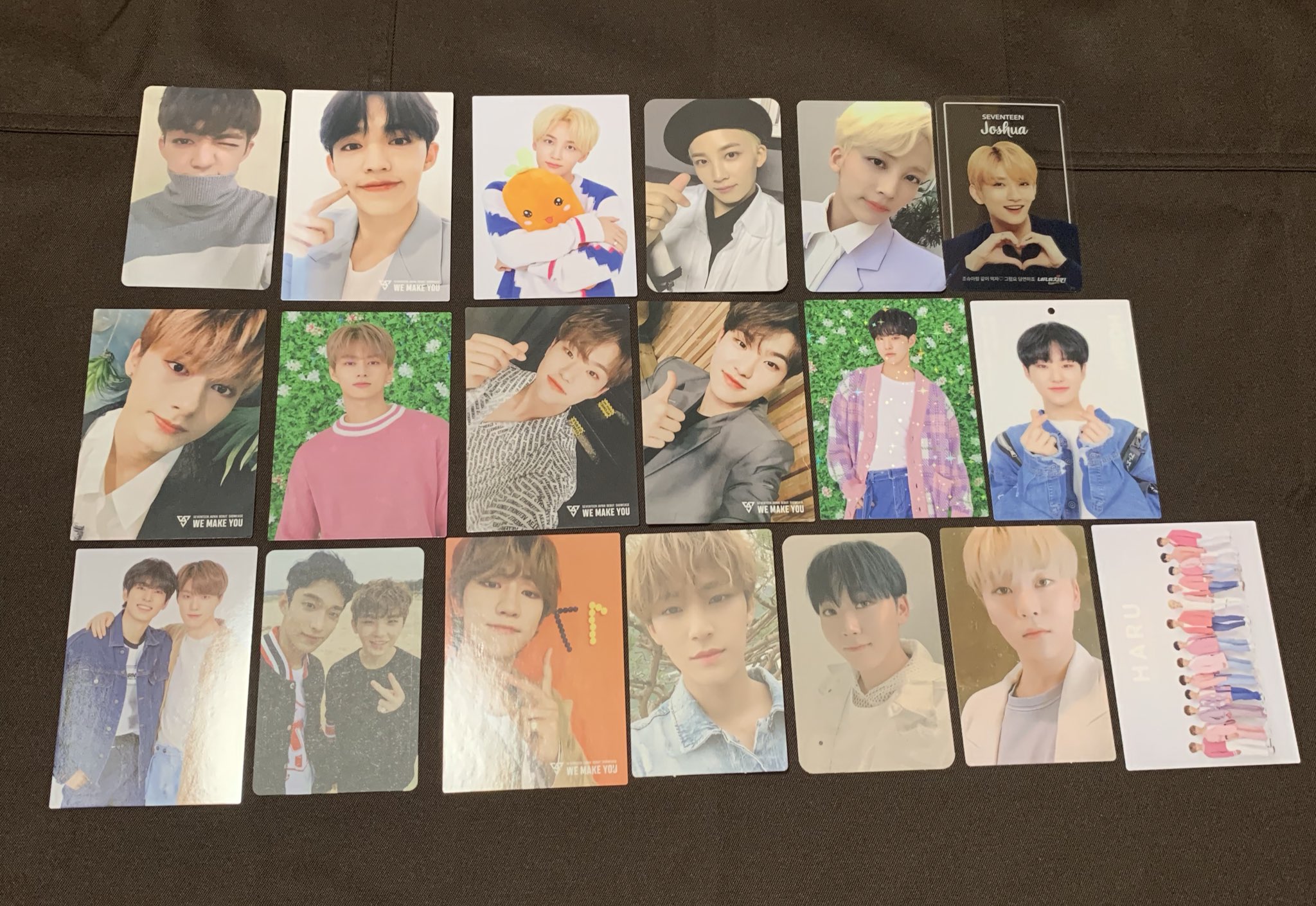 SEVENTEEN パンチ王ジョンハントレカmonthly event