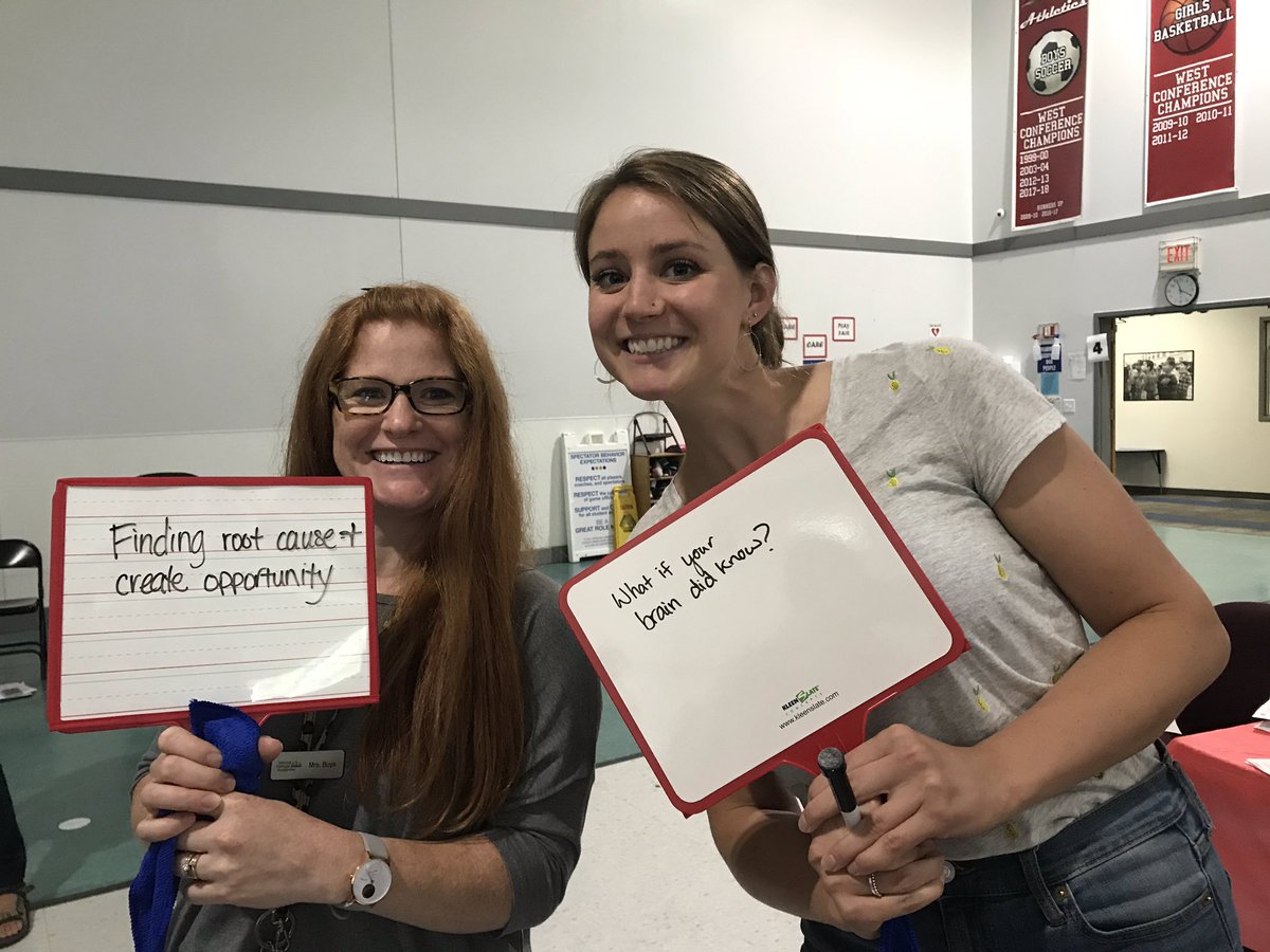 conniehamilton's tweet photo. Six word summary on hack 2: Kick the IDK Bucket with clock partners and @KleenSlates at #ExcelAtExcel as we are #hackingQs https://t.co/m10BqvRnLa
