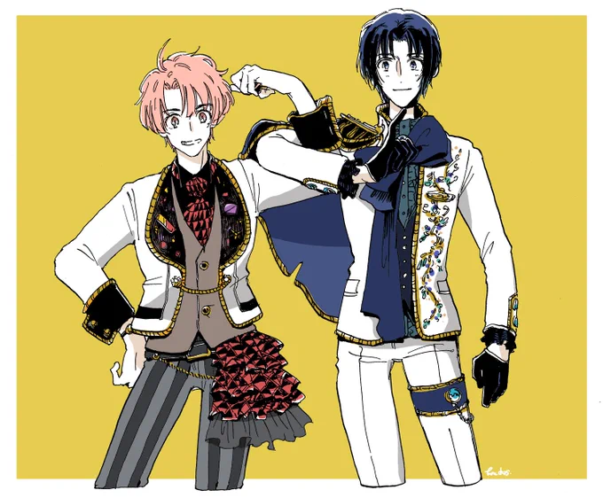 別アカウントで投稿した絵の再掲ですがアイナナ4周年‼️おめでとうございます‼️??????????????
#アイナナ4周年 