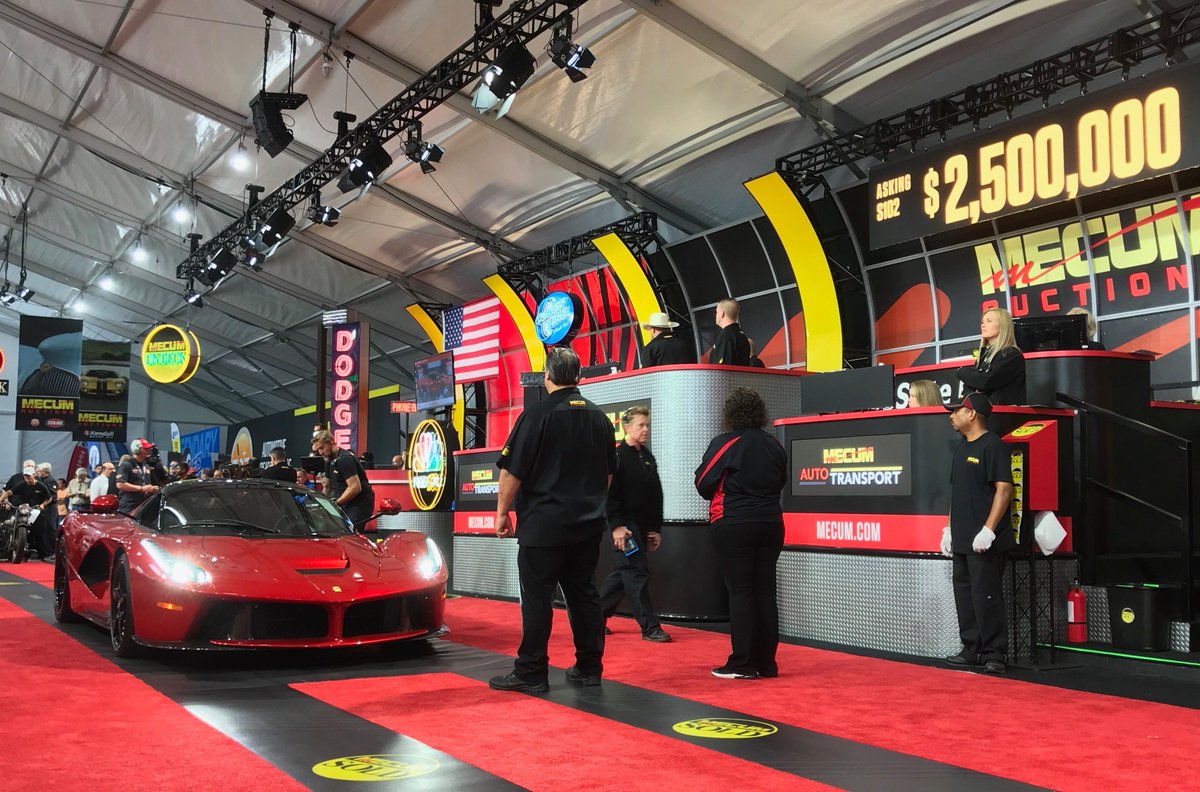 mecum's tweet photo. Another auction in the books 🚗💨

Here's a look at the top sellers from #MecumMonterey: https://t.co/ikGki3t5ZJ

#MecumMonterey #Monterey #CarWeek19 #Mecum #MecumAuctions #WhereTheCarsAre https://t.co/LPSe0X3wH0