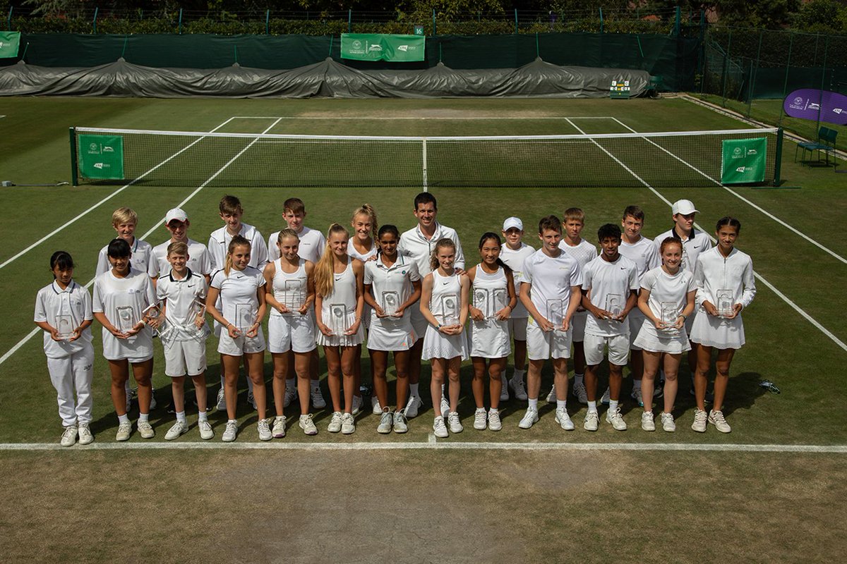 Wimbledon (@Wimbledon) on Twitter photo 2019-08-19 15:32:54 In 2019, nearly 9,000 juniors from across the UK and Asia competed in the Road to #Wimbledon, our international 14U tournament 🌏 And this weekend, the final champions were crowned... In 2019, nearly 9,000 juniors from across the UK and Asia competed in the Road to #Wimbledon, our international 14U tournament 🌏 And this weekend, the final champions were crowned...