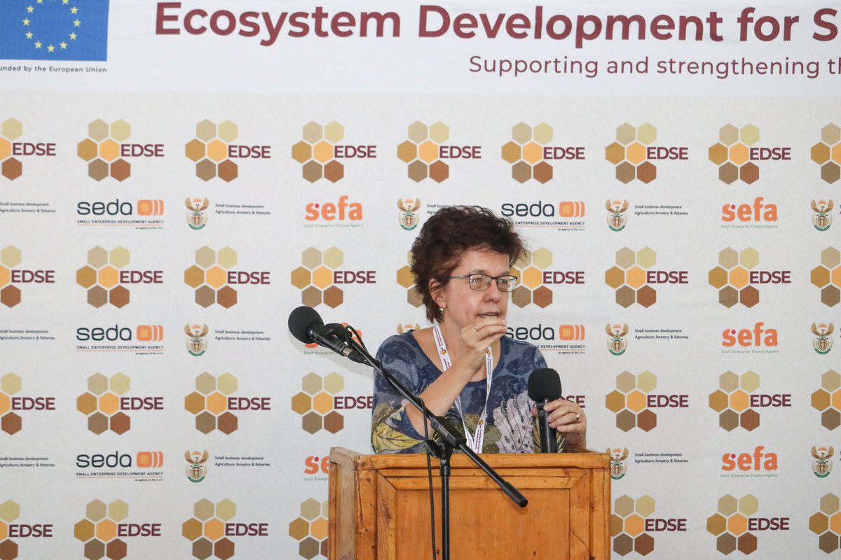 EUinSA's tweet photo. 'Collaboration is the new innovation' & 'Let's maintain the momentum' where some of the closing remarks after 2 days of #workinghandinhand with @TreasuryRSA @DSBD_SA @Seda_dsbd @DRDLR + SEFA on improving the ecosystem for #smallbusiness through our @EUinSA funded EDSE programme. https://t.co/XJZBN4Lgh3