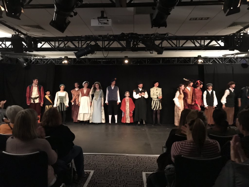 Great 1st performance of #12thNight <a href="/edfringe/">Edinburgh Festival Fringe</a> by <a href="/CuddDrama/">CYD 12th Night</a> - every day at 3.00 The Space on Niddry St